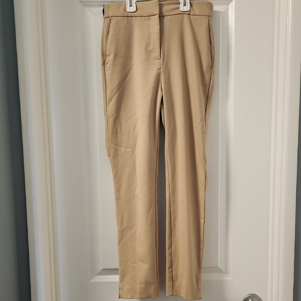 Zara Tan Chinos Versatile Cotton Blend